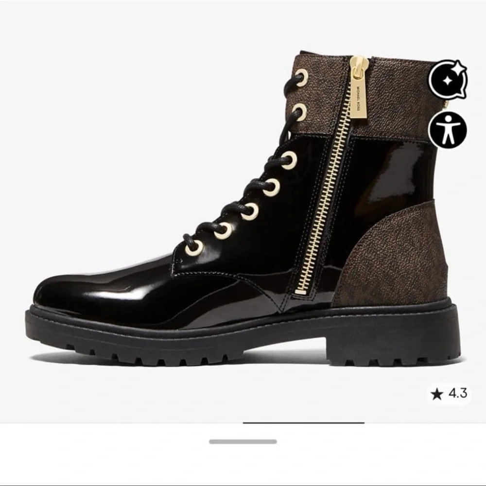 Michael Kors Brown and Black Boots